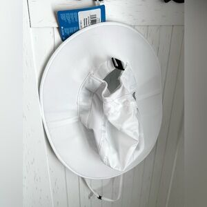 NWT, Columbia, Women's Sun Goddess Booney, Hat, White, L/XL, Gardening, Outdoors